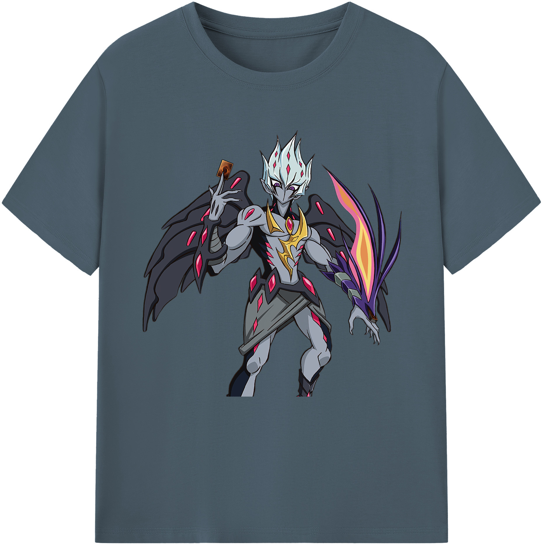 （画像用） 遊☆戯☆王 Yu-Gi-Oh! 綿100％半袖Tシャツ（フロントプリント）